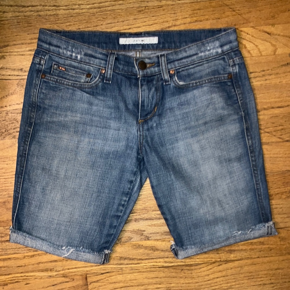 Blue Denim Shorts